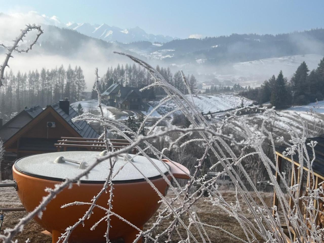 Houten Vakantiewoning "Reisnaarpolen" Royaal Ontbijt, Sauna En Hottub Czarna Góra Εξωτερικό φωτογραφία