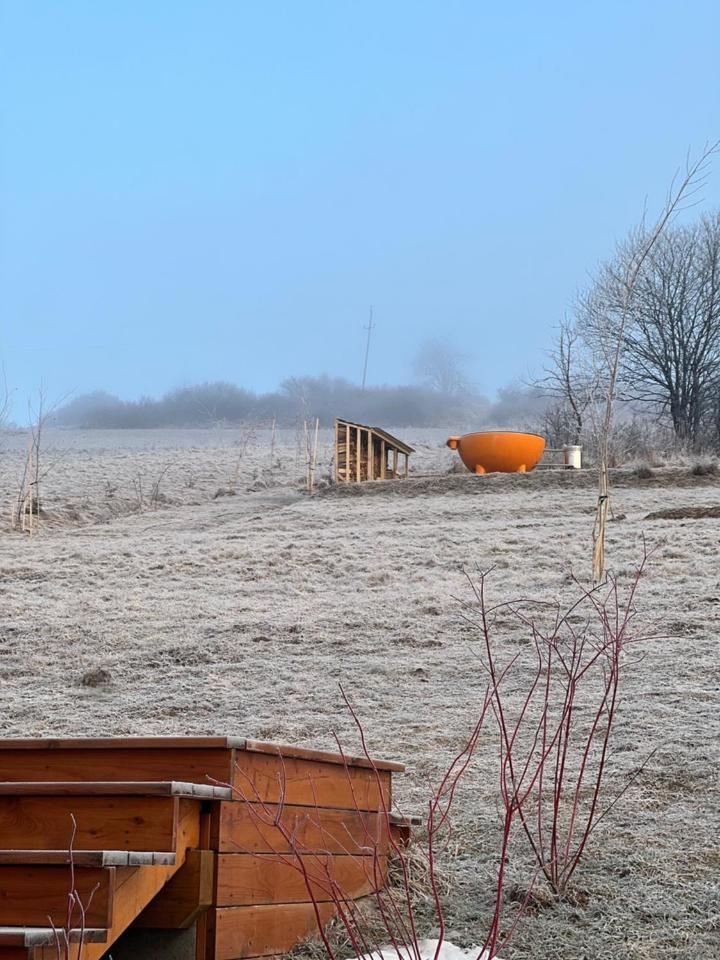 Houten Vakantiewoning "Reisnaarpolen" Royaal Ontbijt, Sauna En Hottub Czarna Góra Εξωτερικό φωτογραφία